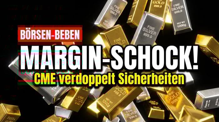 CME erhöht Sicherheitsleistungen für Gold und Silber nach historischem Preissturz