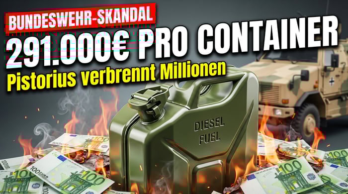Container-Wahnsinn bei der Bundeswehr: Wie Pistorius Millionen verbrennt