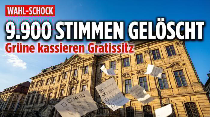 Demokratie auf Bayerisch: AfD verliert tausende Stimmen – Grüne kassieren Gratissitz in Erlangen