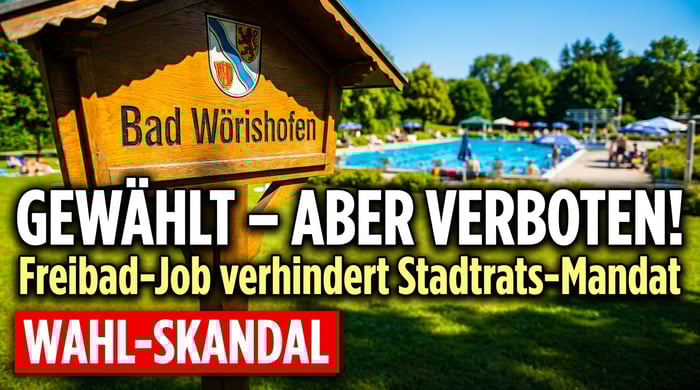 Demokratie auf Bayerisch: Freibad-Mitarbeiter darf trotz Wählervotum nicht in den Stadtrat