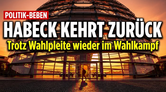 Der ewige Rückkehrer: Habeck kann von der politischen Bühne einfach nicht lassen