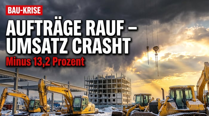 Deutsche Baubranche zwischen Hoffnung und Ernüchterung: Aufträge steigen, Umsätze brechen ein