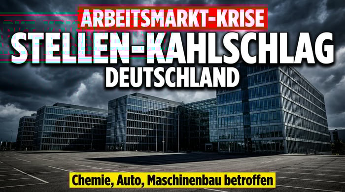 Deutschlands Arbeitsmarkt im freien Fall: Unternehmen streichen weiter massiv Stellen