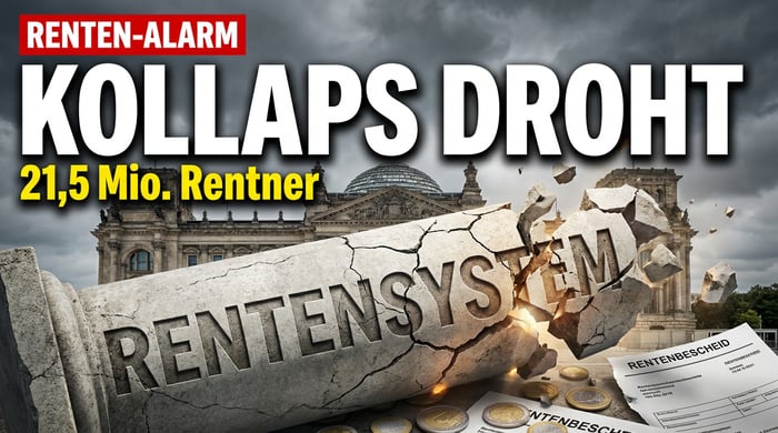 Deutschlands Rentensystem vor dem Kollaps: Drei alarmierende Trends, die niemand mehr ignorieren kann