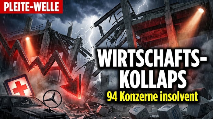 Deutschlands Wirtschaft im freien Fall: Großinsolvenzen erreichen historischen Höchststand
