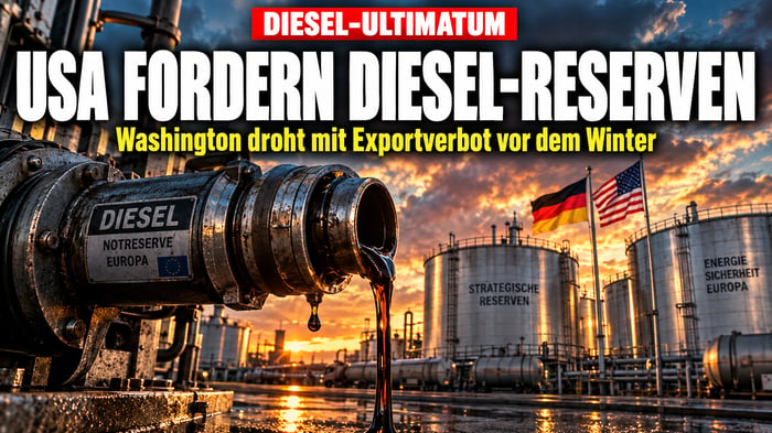 Diesel-Ultimatum aus Washington: Muss Deutschland seine Reserven opfern?