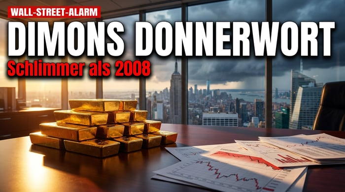 Dimons Donnerwort: Wenn der Wall-Street-Patriarch die Welt am Abgrund sieht