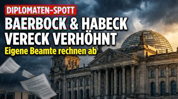 Diplomaten-Spott: Mitarbeiter des Auswärtigen Amtes rechnen mit Baerbock und Habeck ab