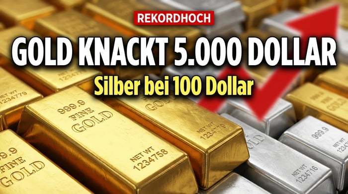 Edelmetalle im Höhenflug: Gold und Silber sprengen alle Rekorde