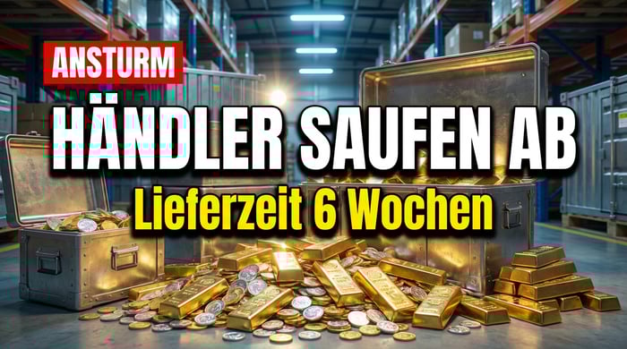 Edelmetallmarkt am Limit: Händler versinken in Auftragsflut