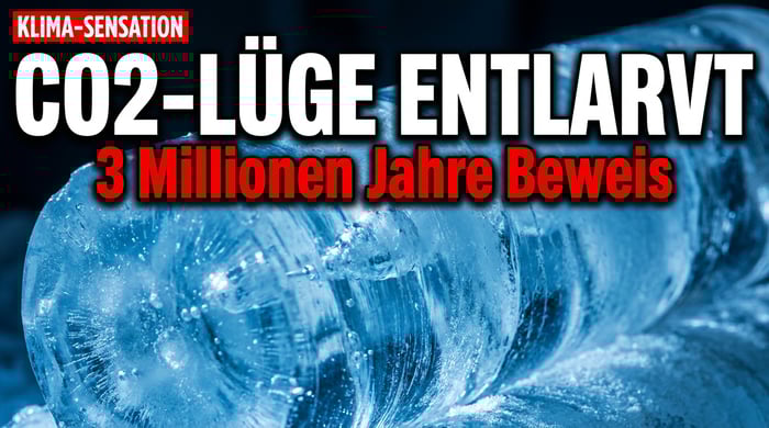 Eiskern-Sensation: CO2 und Temperatur über drei Millionen Jahre entkoppelt – Klimaaktivisten in Erklärungsnot