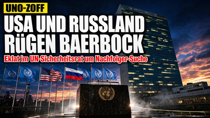 Eklat bei der UNO: USA und Russland kanzeln Baerbock ab