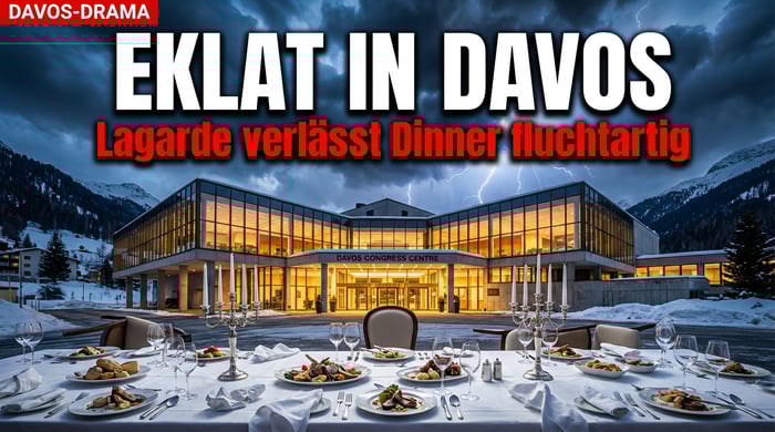 Eklat in Davos: Lagarde verlässt Dinner nach US-Kritik an Europa fluchtartig