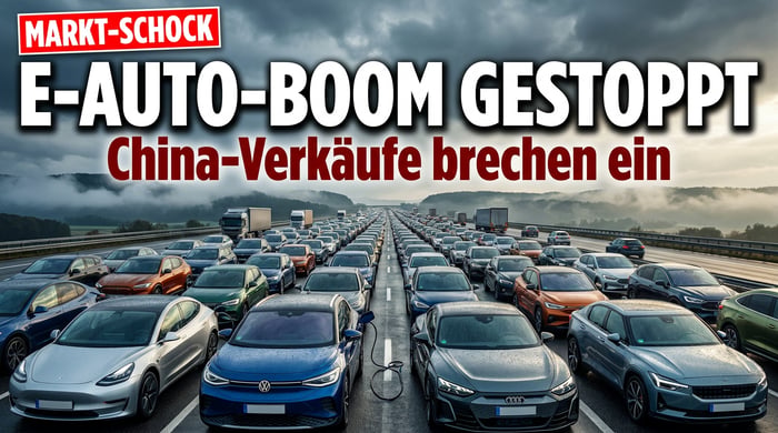 Elektroauto-Boom gerät ins Stottern: Globaler Absatz erstmals rückläufig