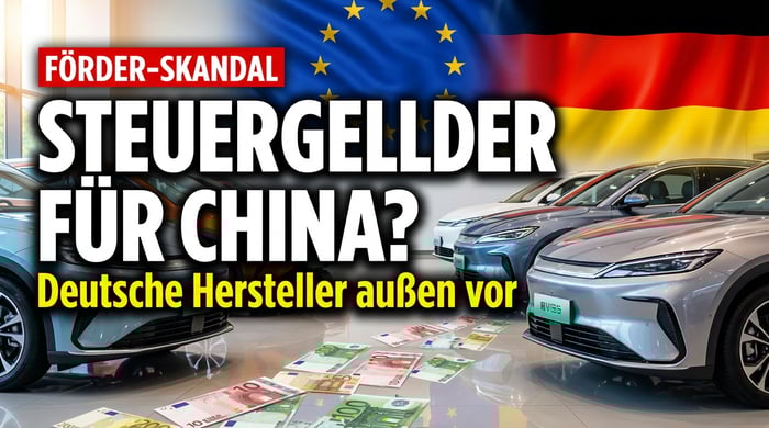 Elektroauto-Förderung der Merz-Regierung: Steuergelder für chinesische Hersteller?