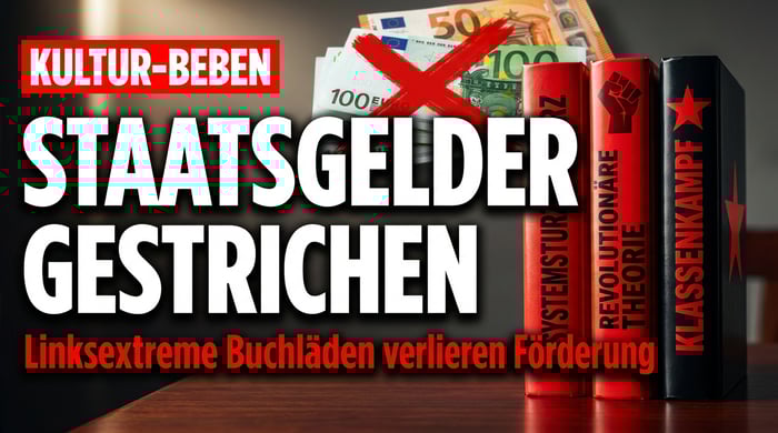 Endlich Konsequenz: Kulturstaatsminister streicht linksextremen Buchläden die Staatsgelder