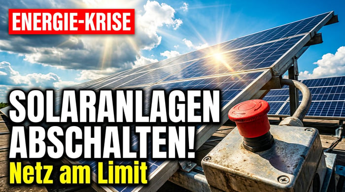 Energiewende-Absurdistan: Wenn Solarstrom-Besitzer ihre Anlagen abschalten sollen, um das Netz zu retten