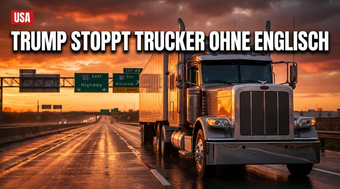 Englisch oder nichts: Trump-Regierung zwingt Trucker zu Sprachtests – und entlarvt ein System des Versagens
