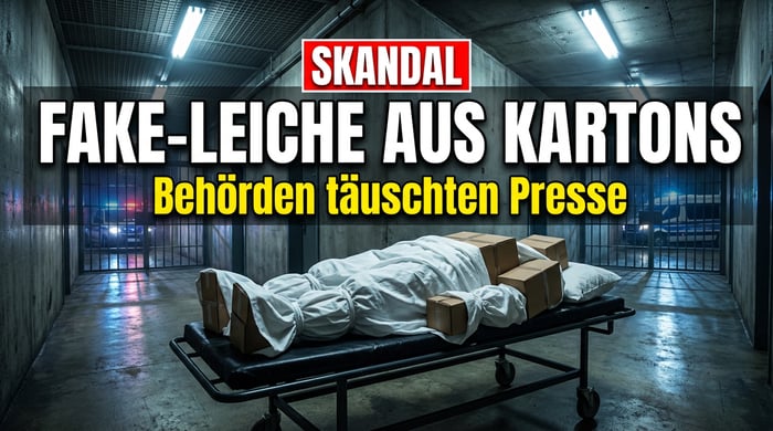 Epstein-Skandal: Behörden täuschten Medien mit Attrappe aus Kartons und Laken