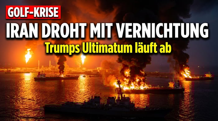 Eskalation am Persischen Golf: Iran droht mit Vernichtung regionaler Infrastruktur – Trumps Ultimatum läuft ab