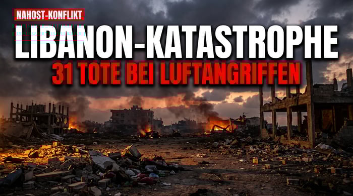Eskalation im Libanon: Israelische Luftangriffe fordern Dutzende Tote und Hunderte Verletzte