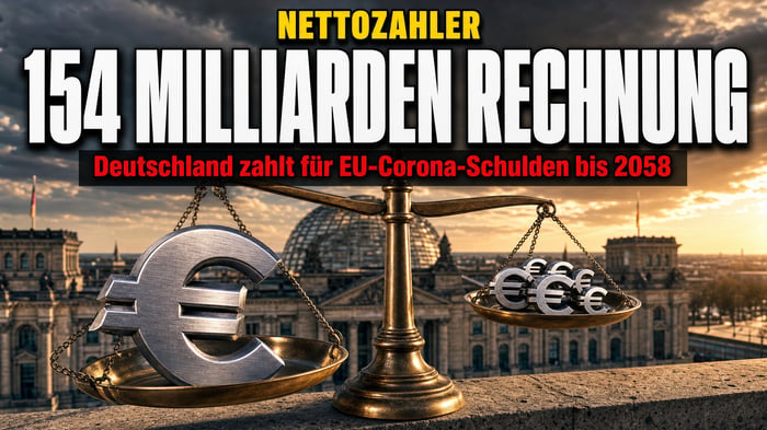 EU-Corona-Schulden: 154-Milliarden-Rechnung für Deutschland!