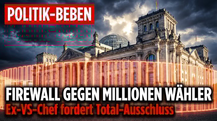 Ex-Verfassungsschutzchef fordert totale Isolation der AfD – und widerspricht sich dabei selbst