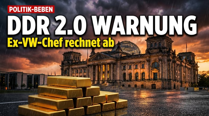 Ex-VW-Chef Müller rechnet mit Deutschlands politischer Klasse ab: „Auf dem Weg zur DDR 2.0"