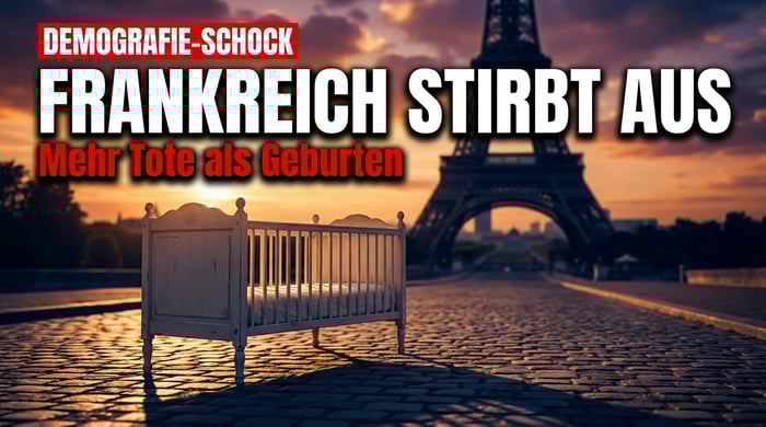 Frankreichs demografischer Kollaps: Erstmals seit dem Zweiten Weltkrieg mehr Tote als Geburten