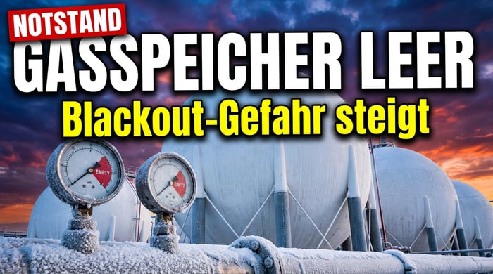 Gasspeicher am Limit: Deutschland droht der kalte Blackout