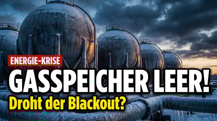Gasspeicher auf Rekordtief: Droht Deutschland ein kaltes Erwachen?