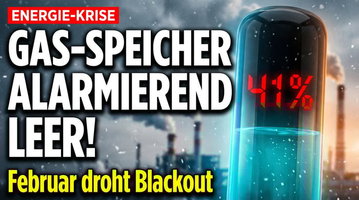 Gasspeicher nur noch zu 41 Prozent gefüllt: Deutschland schlittert sehenden Auges in die nächste Energiekrise