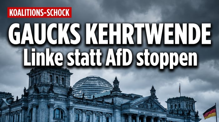 Gaucks Kehrtwende: Der Ex-Bundespräsident wirbt für ein Bündnis der Wahlverlierer