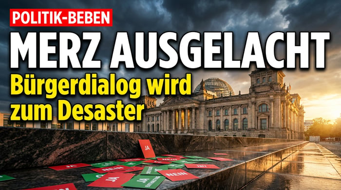 Gelächter statt Applaus: Wie Merz beim Bürgerdialog in Salzwedel demontiert wurde