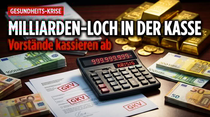 Gesundheitssystem vor dem Kollaps: Milliardenloch in der GKV – und die Kassenbosse kassieren kräftig ab