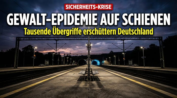 Gewalt-Epidemie auf Schienen: Tausende Übergriffe an deutschen Bahnhöfen erschüttern das Land