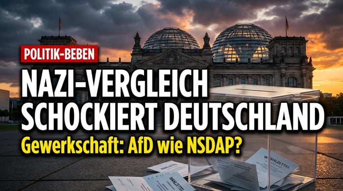 Gewerkschaftsbund zieht Nazi-Vergleich: AfD-Wähler auf einer Stufe mit NSDAP-Anhängern?