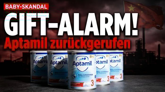Giftskandal bei Babynahrung: Danone ruft Aptamil-Produkte zurück – Spur führt nach China