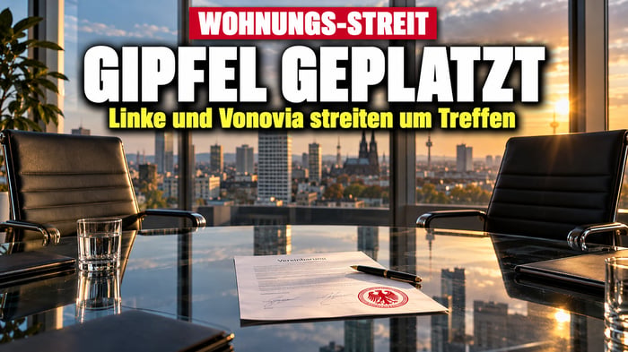 Gipfel geplatzt: Linke und Vonovia streiten um einen Journalisten!