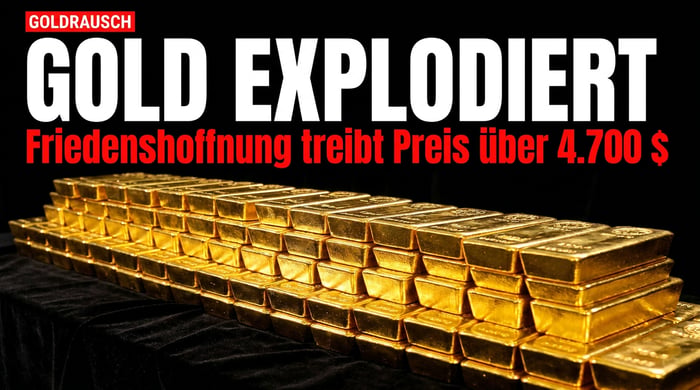 Gold im Höhenflug: Friedenshoffnung im Golf treibt Edelmetalle nach oben