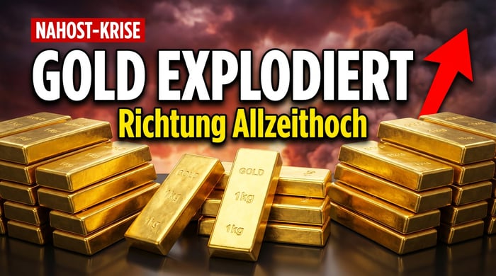 Gold im Sturmflug: Nahost-Eskalation katapultiert Edelmetall Richtung Allzeithoch