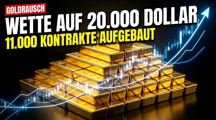 Gold-Optionshändler wetten auf astronomische Kurse – trotz historischer Korrektur