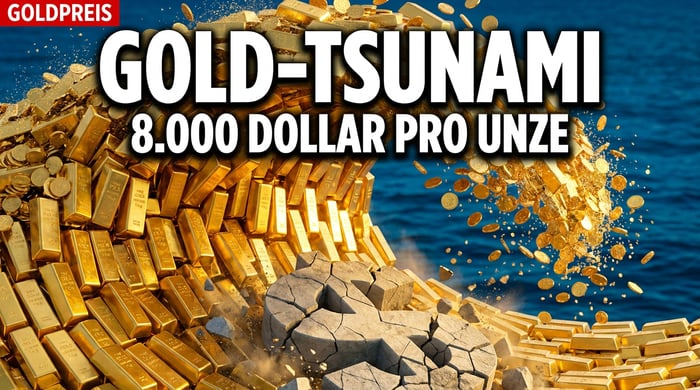 Gold-Tsunami voraus: Deutsche Bank sieht 8.000 Dollar pro Unze – Dollar-Hegemonie bröckelt