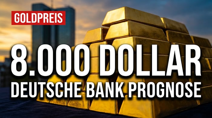 Gold vor der großen Neubewertung: Deutsche Bank wagt 8.000-Dollar-Prognose