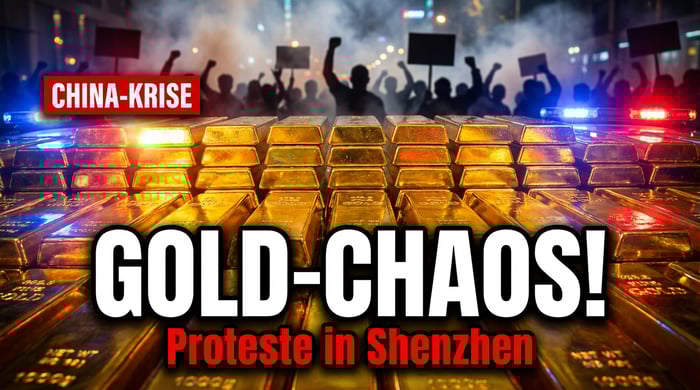 Goldfieber in China eskaliert: Proteste und Handelsaussetzungen erschüttern den Markt