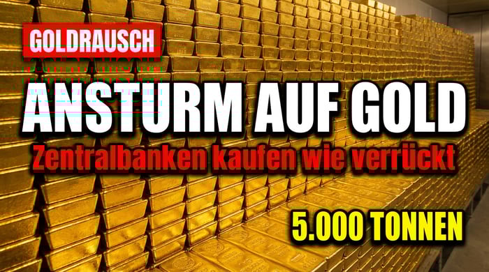 Goldmarkt im Ausnahmezustand: Zentralbanken und Anleger reißen sich um das Edelmetall