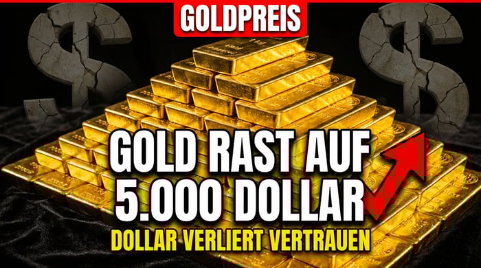 Goldpreis rast auf 5.000 Dollar zu: Der Debasement-Trade erschüttert das Vertrauen in den Dollar