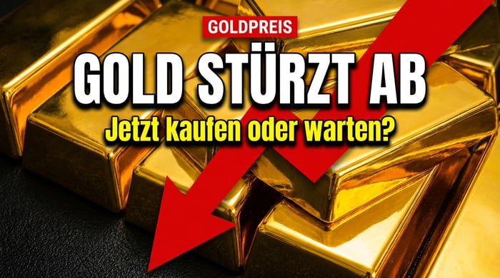 Goldpreis stürzt ab: Warum der vermeintliche Crash in Wahrheit eine Kaufgelegenheit sein könnte
