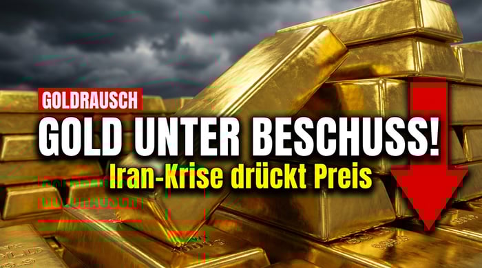 Goldpreis unter Beschuss: Eskalation am Persischen Golf drückt Edelmetalle in die Knie