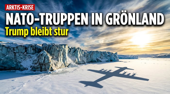 Grönland-Krise: NATO-Soldaten landen auf der Arktisinsel – Trump zeigt sich völlig unbeeindruckt